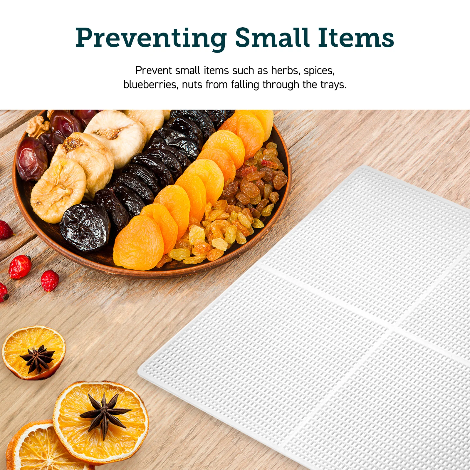 Premium Pro 10-Tray Food Dehydrator Mesh Screen - Image 3